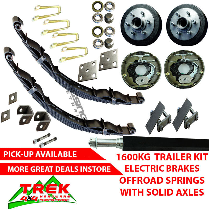 1600KG KIT, OFFROAD, ELEC, NO COUPLING - Trek Hardware