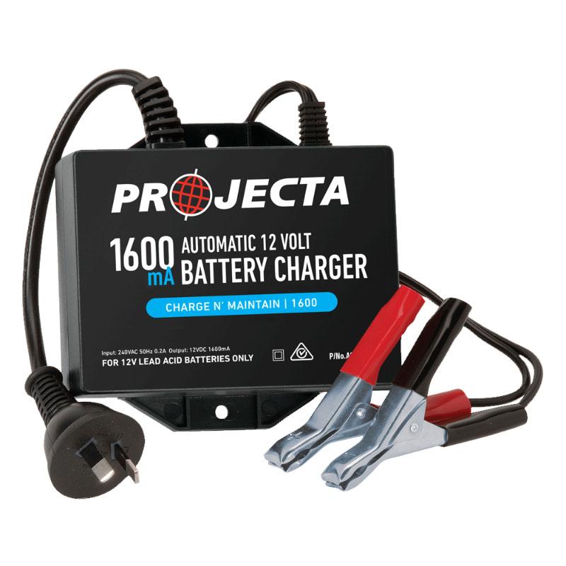 1600mA 12V AUTO BATT CHARGER - Trek Hardware