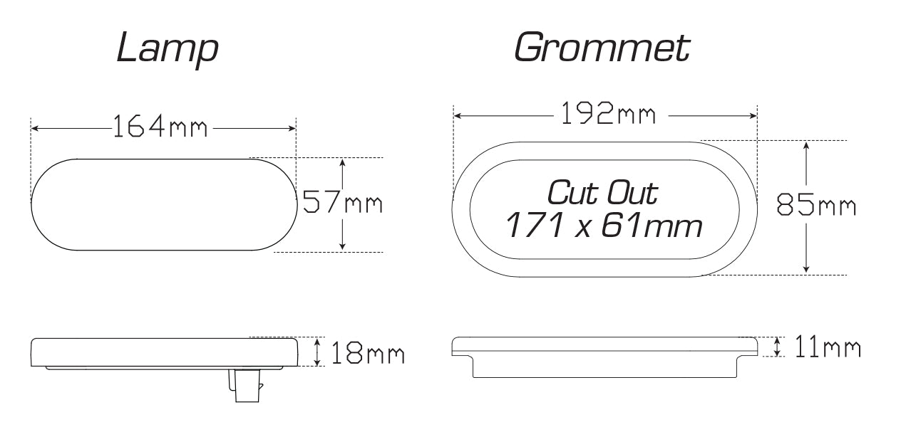 164 Series Stop/Tail/Reverse/Indicator