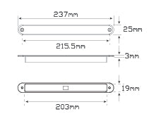 235 Series Recessed Mount