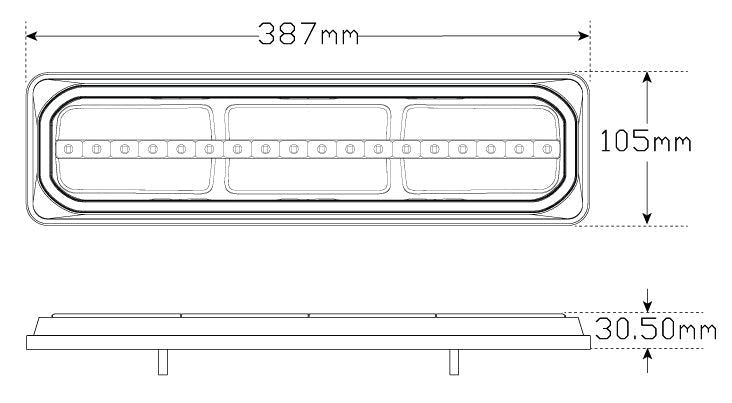 3854 Series Stop/Tail/Indicator/Reverse