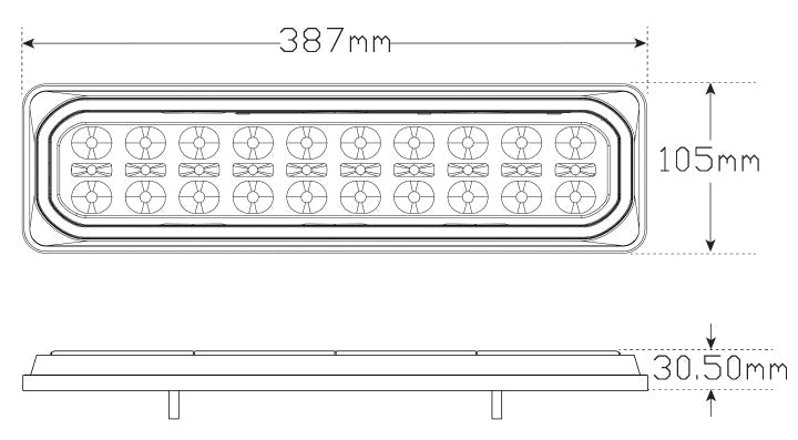 3855 Series Stop/Tail/Indicator/Reverse