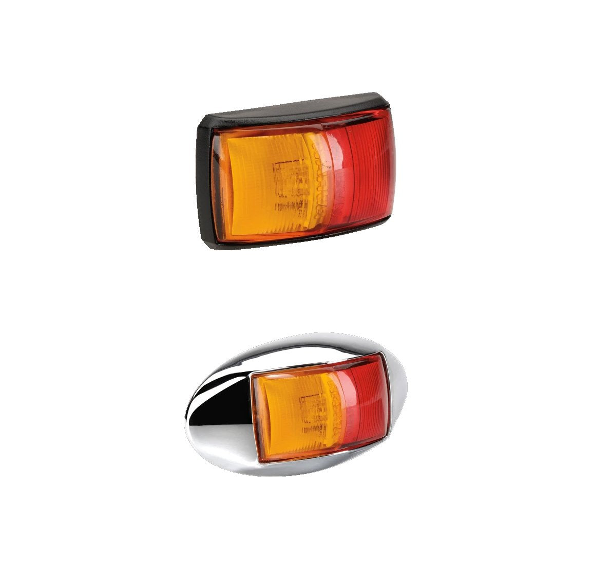 10–33 VOLT MODEL 14 L.E.D SIDE MARKER LAMP (RED/AMBER)