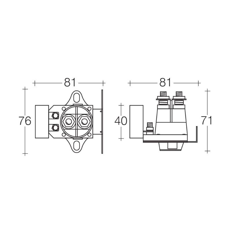 C100A 12V Vsr Kit