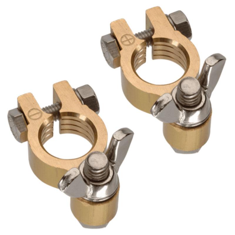 F/Brass Wingnut Pos Term Bl