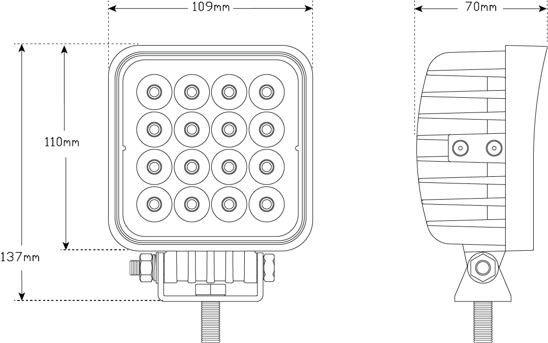 FL48W Series Flood Lamp