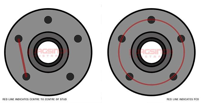 Hub Drum 5 Stud