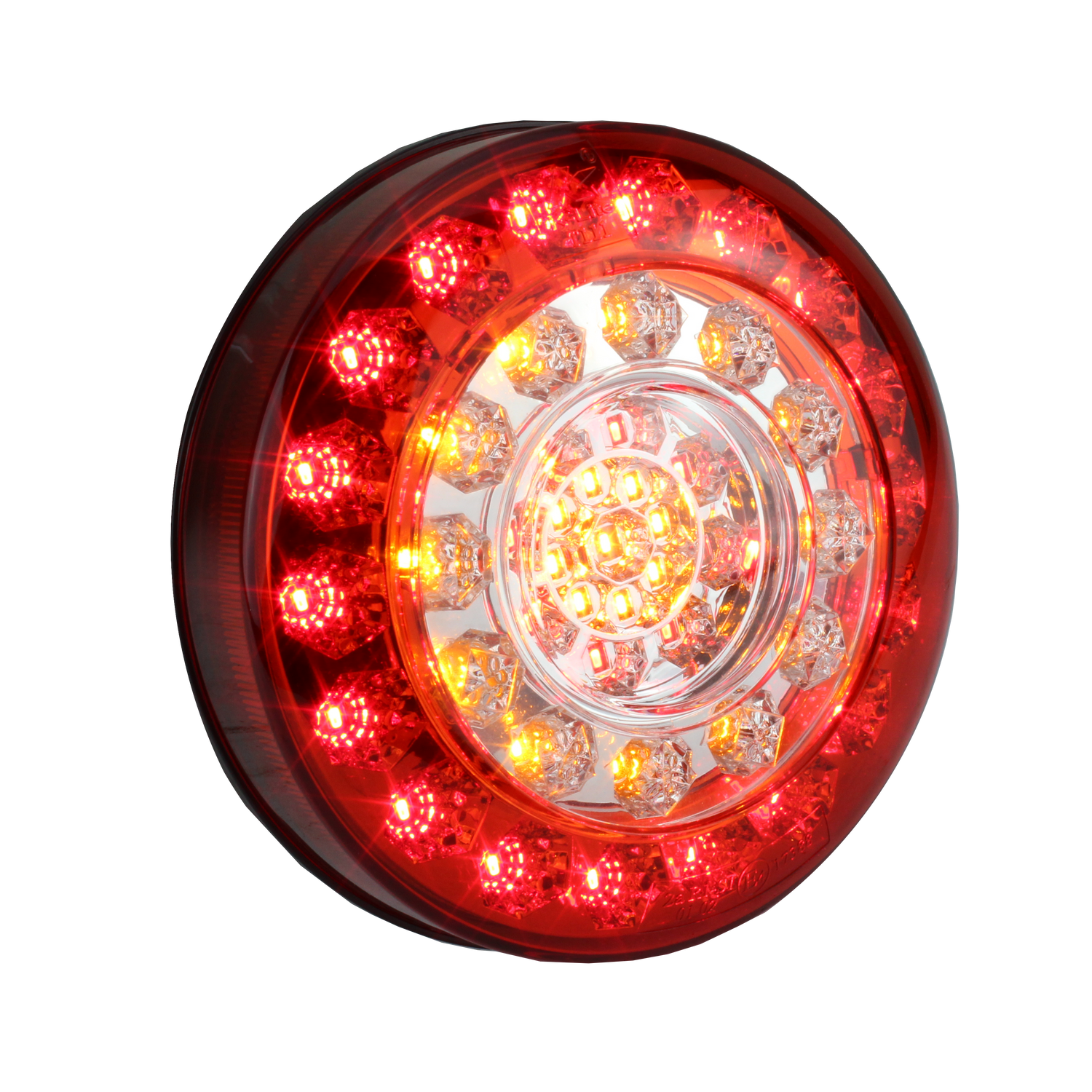 Round Single Tail Light Stop Tail Indicator