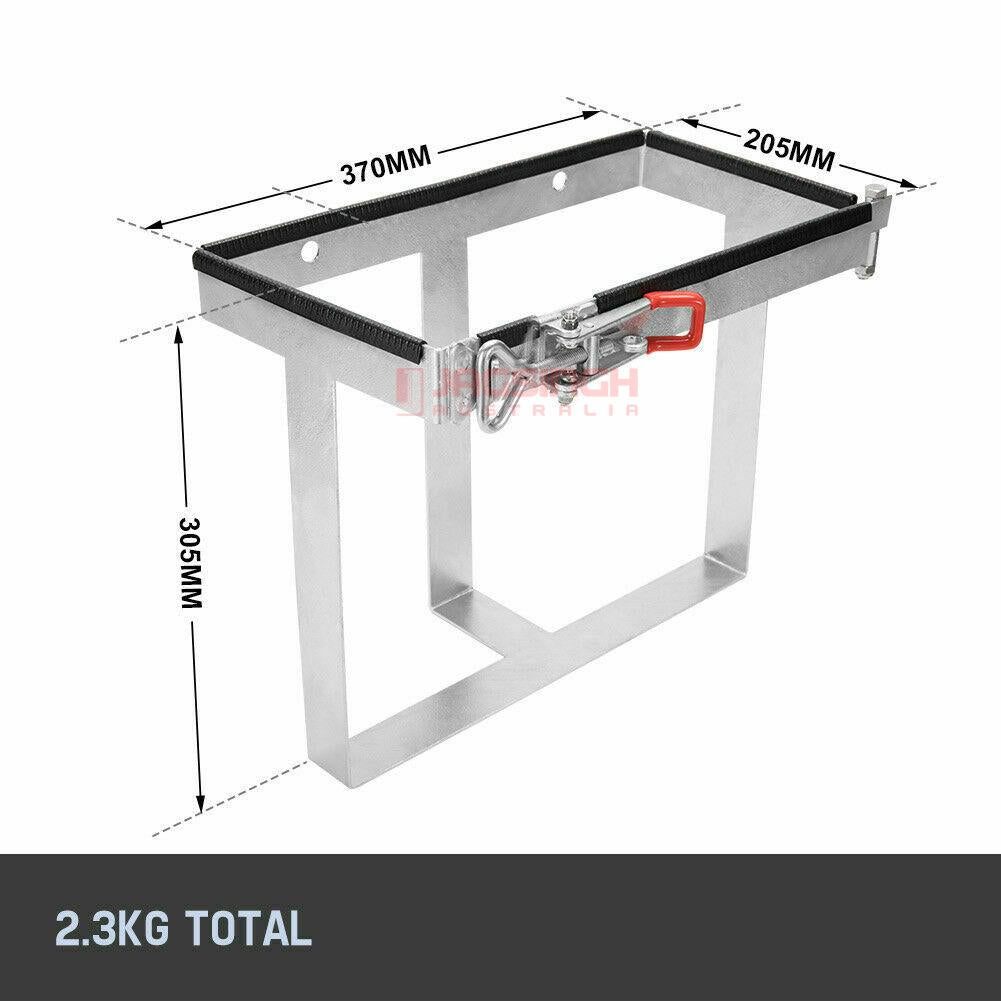 Jerry Can Holder with Toggle Fastener