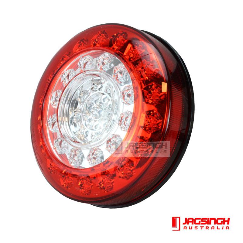 Round Single Tail Light Stop Tail Indicator