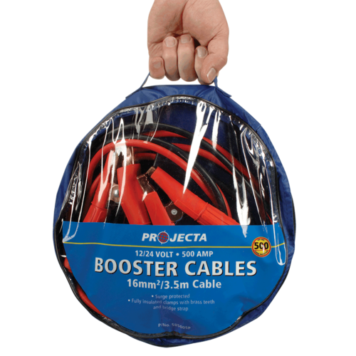 WORKSHOP BOOSTER CABLES – PURE COPPER CABLE