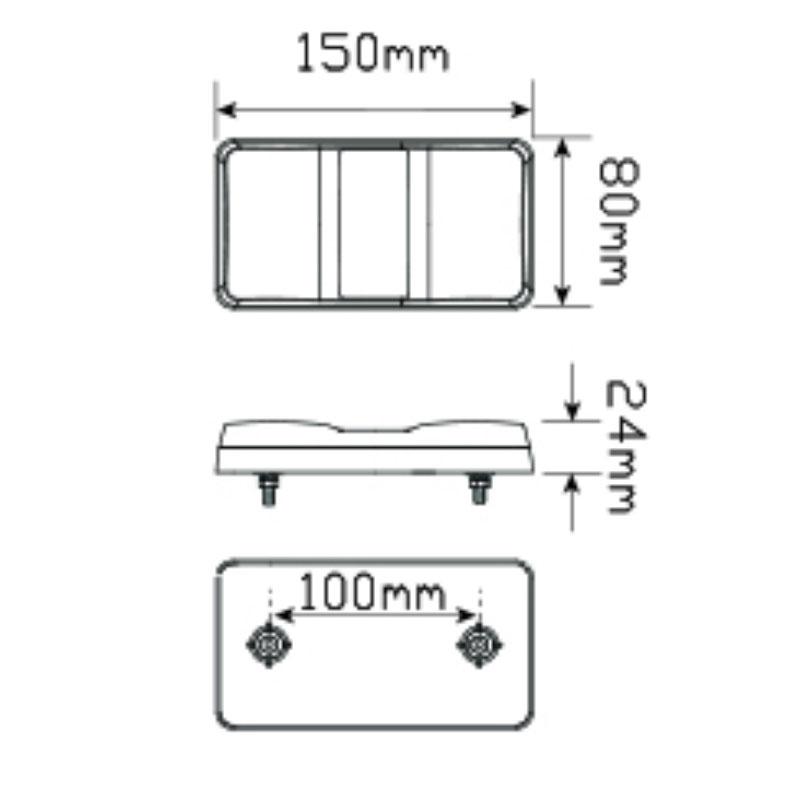 Stop/Tail/Indicator 150 Series