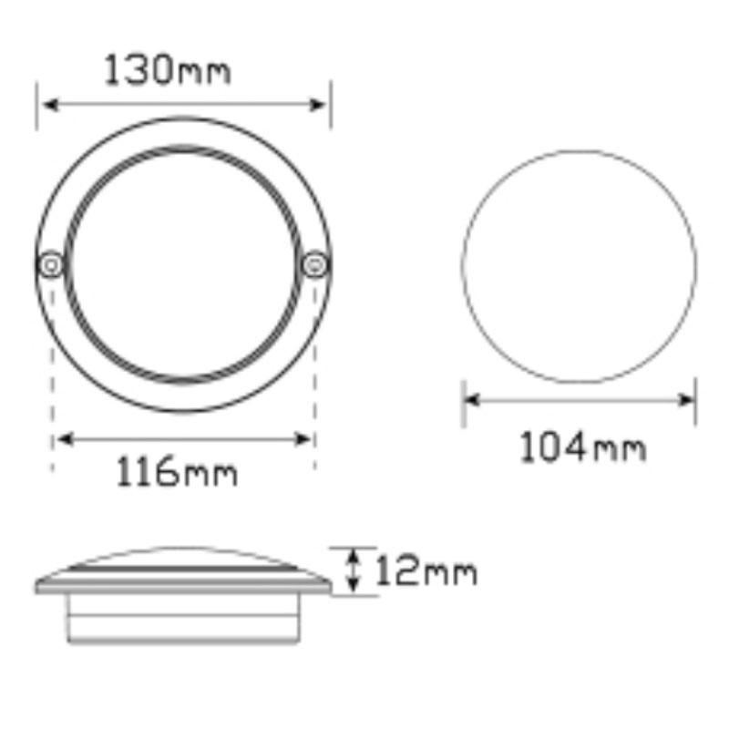 Stop/Tail Lamp 102 Series