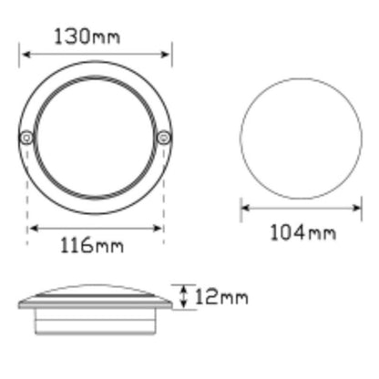 Stop/Tail Lamp 102 Series