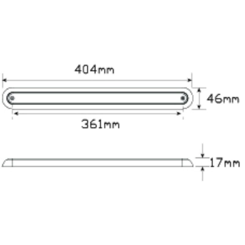 Stop/Tail Strip Lamp And Indicator 380Bbsti12