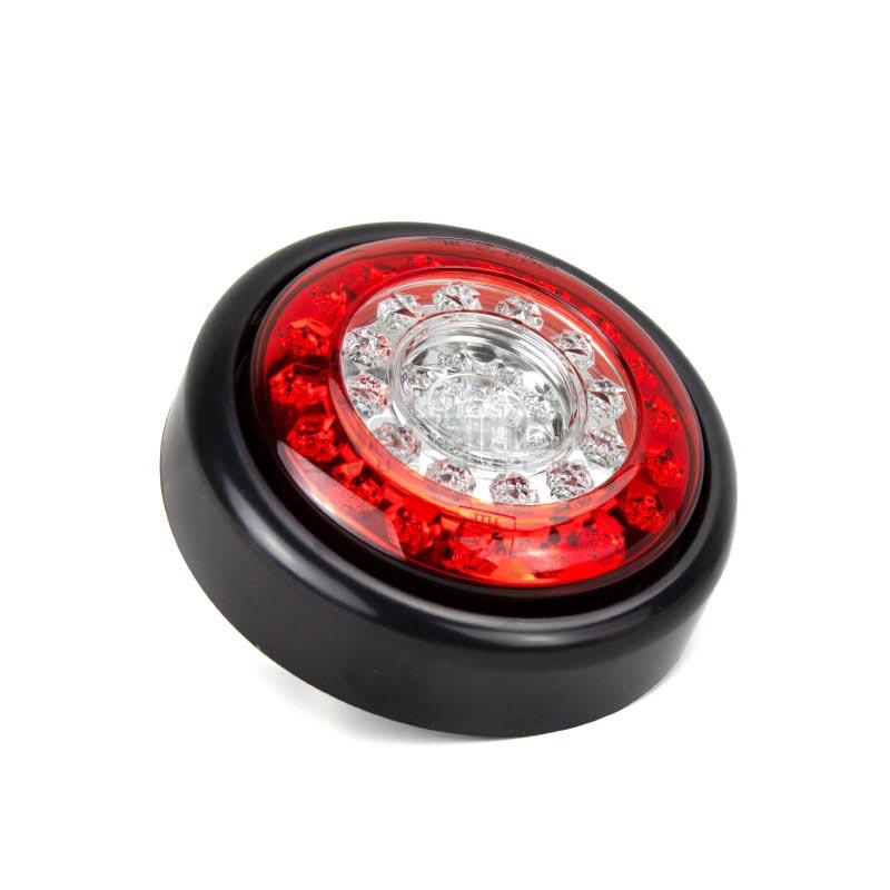 Round Single Tail Light Stop Tail Indicator Reverse