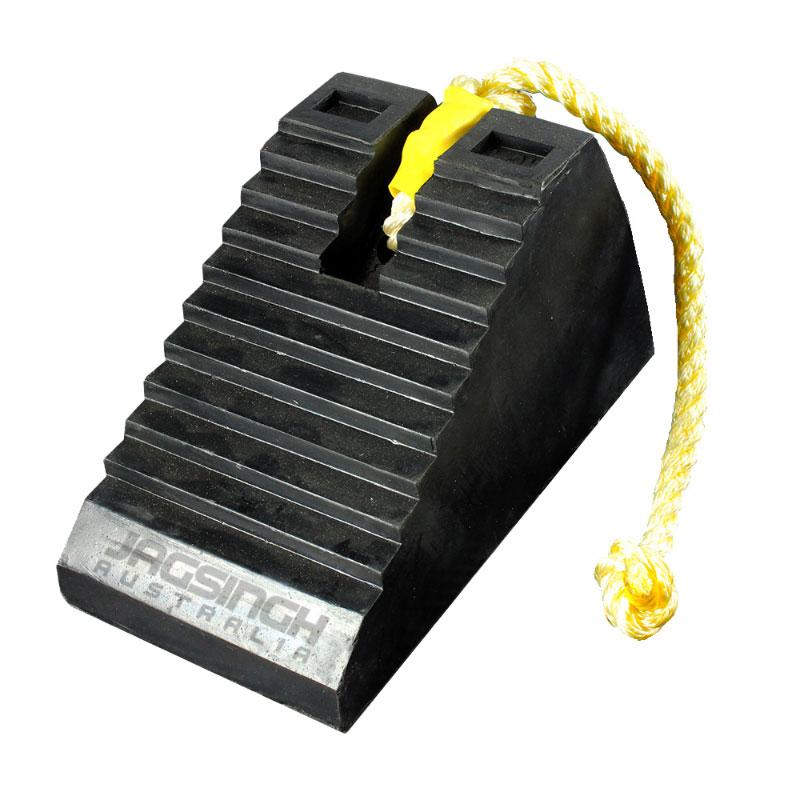 Wheel Chock Rubber With Rope