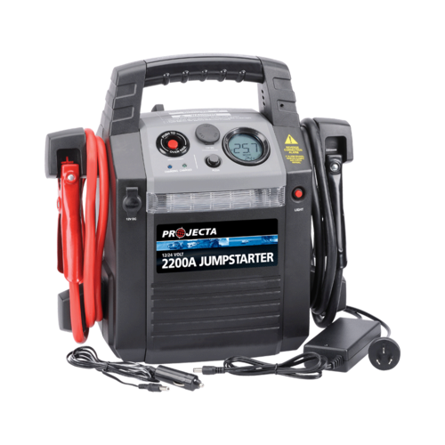 12/24V 2200A HIGH PERFORMANCE JUMPSTARTER AND POWER SUPPLY